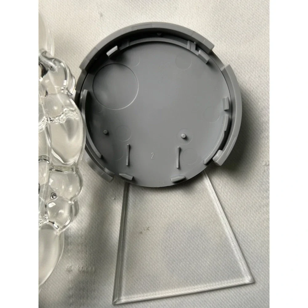 Mikasa‎ Carmen Crystal Floral Desk Clock 6 1/4